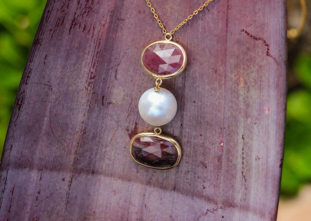 The Pearl & Gem Pendant