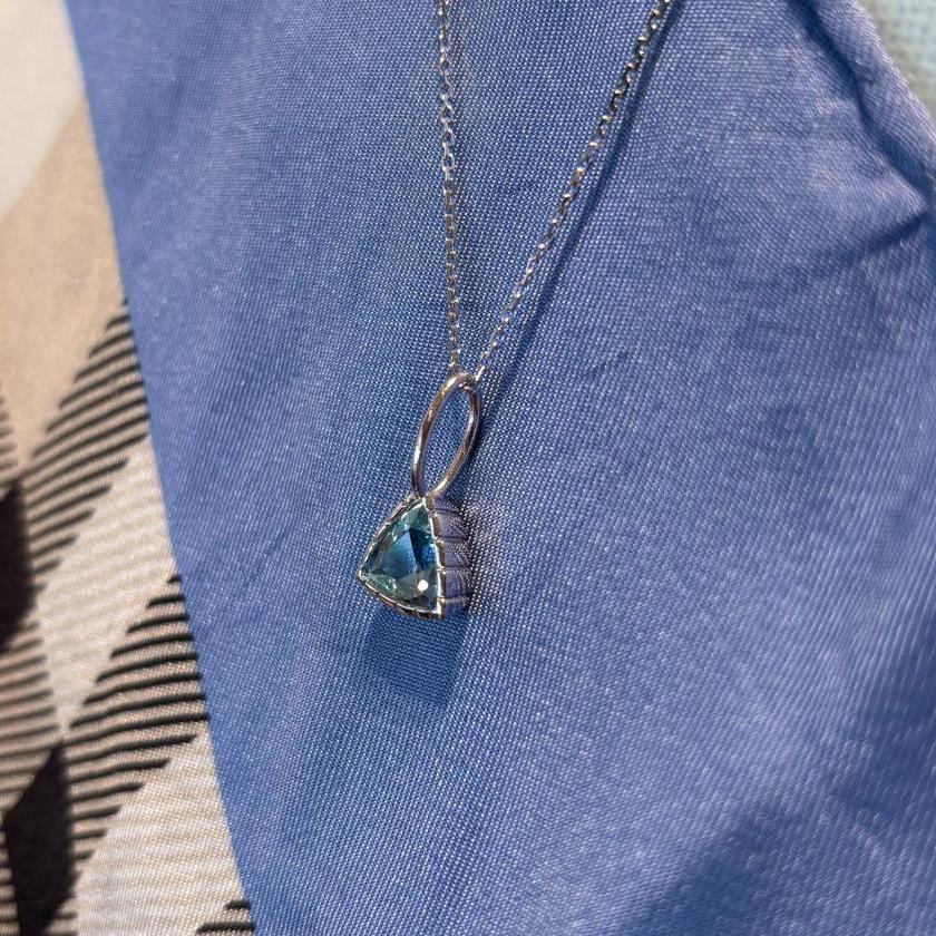 AQUAMARINE PENDANT