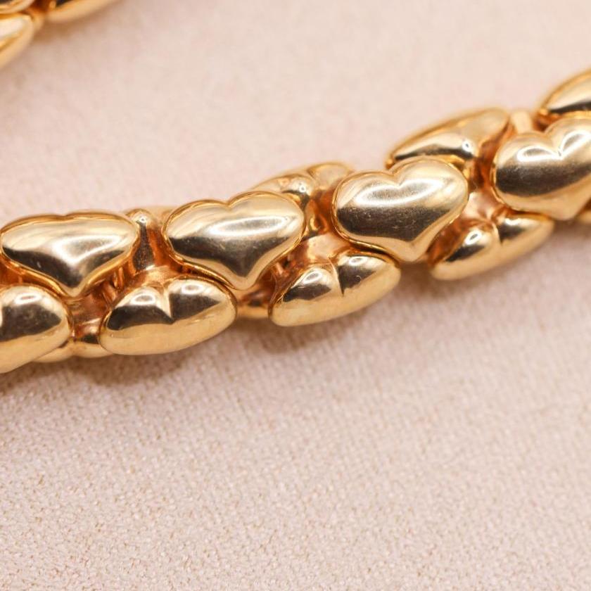 18CT YELLOW GOLD ITALIAN MADE NECKLACE
