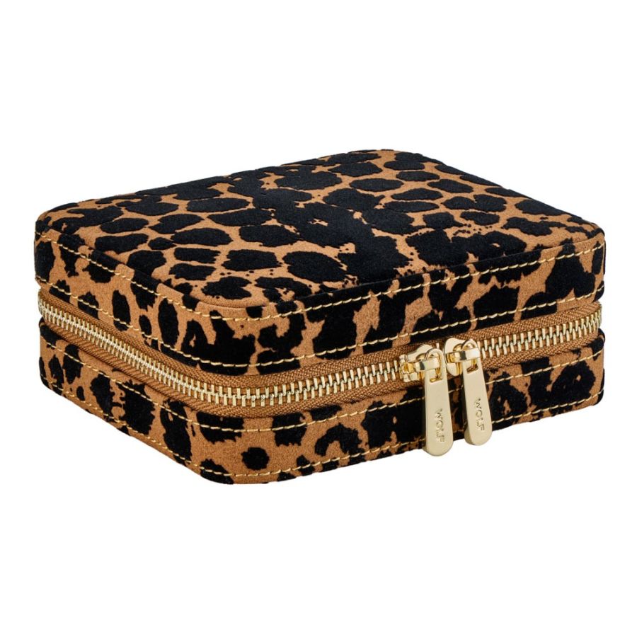 Savanna Leopard Print Jewllery Zip Case