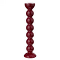 Extra Tall Cherry Bobbin Candlestick - 33cm