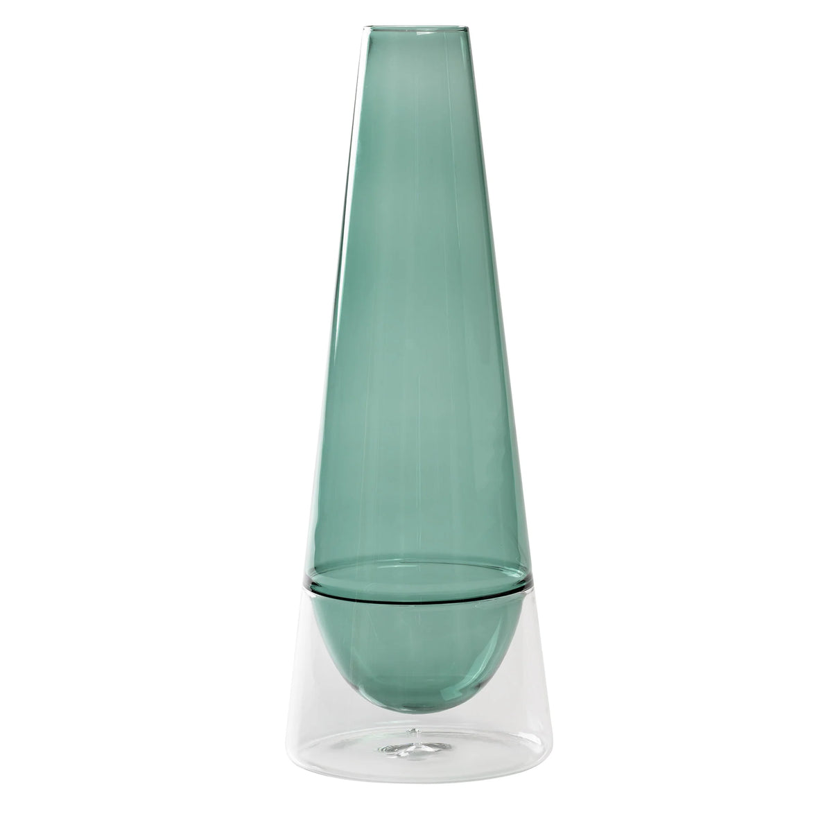 CONOSFERA Handmade Vase - Tall Lake Green