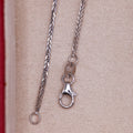 18ct White Gold Foxtail Chain