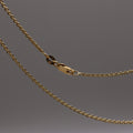 18CT YELLOW GOLD ANCHOR CHAIN