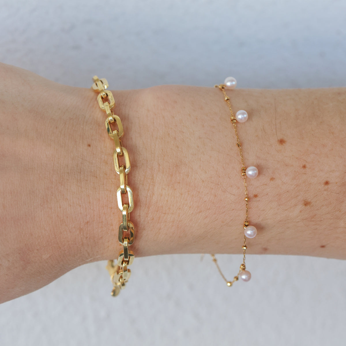 ONE ITALIAN MADE 18CT YELLOW GOLD BRACELET
