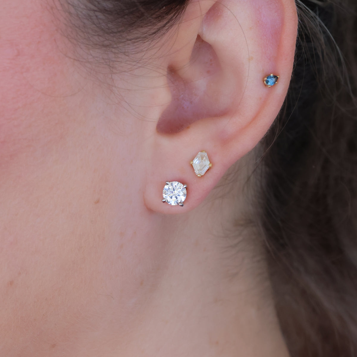 1.41ct Stud Diamond Earrings
