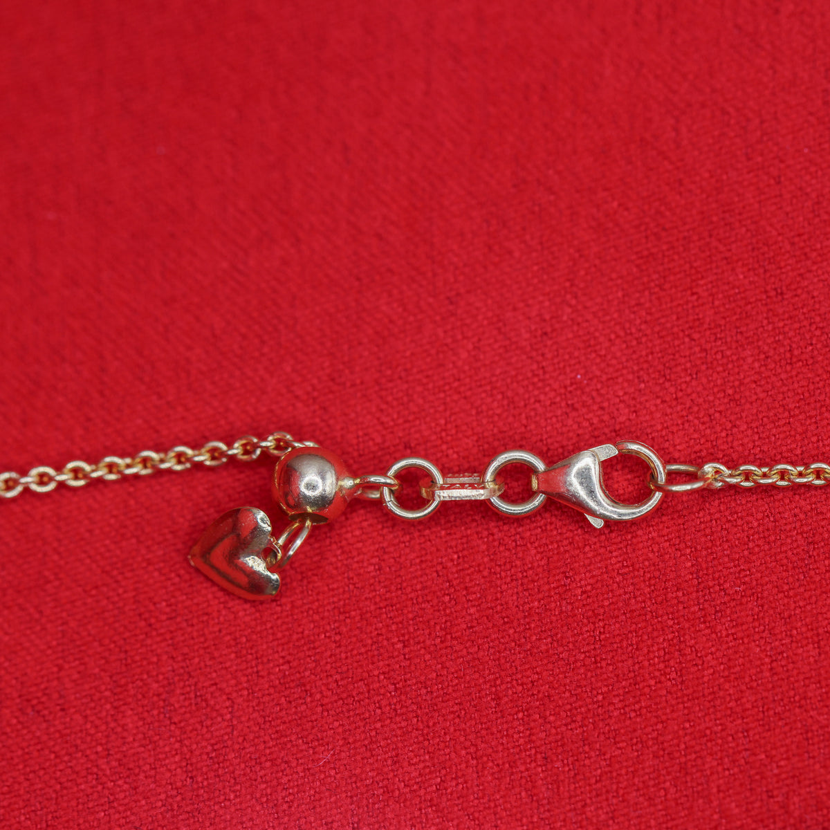 18CT YELLOW GOLD SLIDING ADJUSTABLE TRACE CHAIN