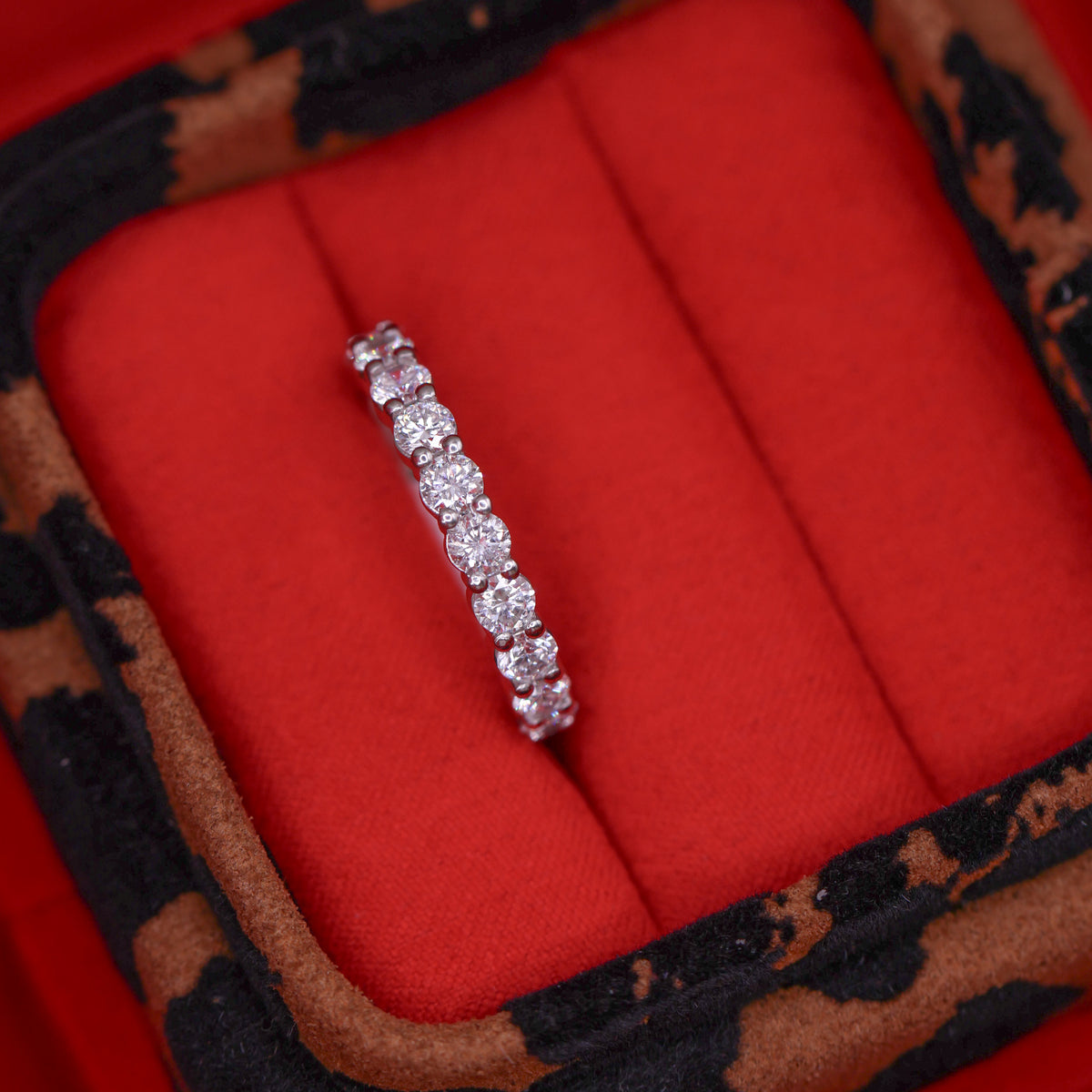 PLATINUM DIAMOND FULL ETERNITY RING