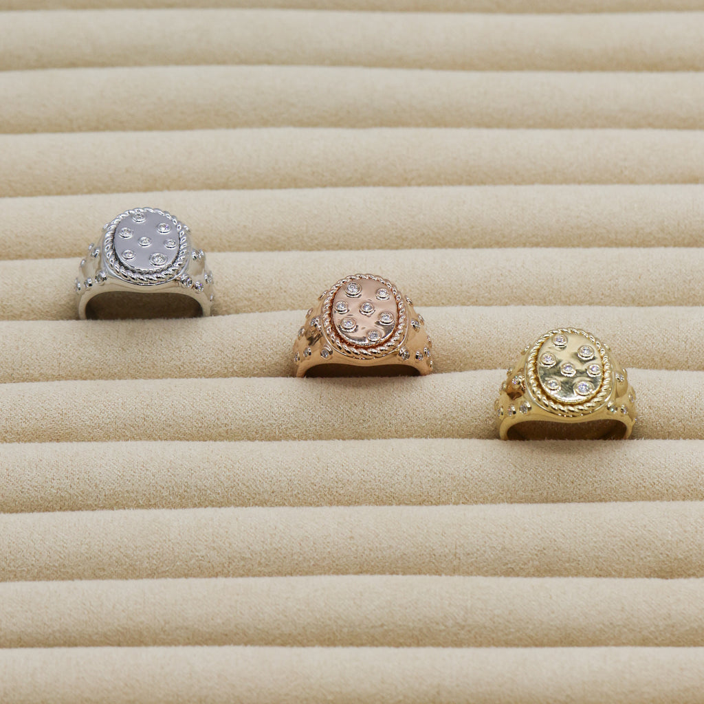 BUBBLE DIAMOND RING