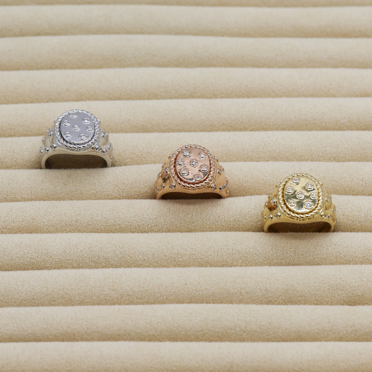 BUBBLE DIAMOND RING
