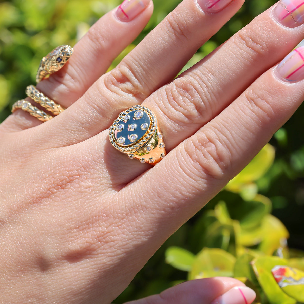 BUBBLE DIAMOND RING