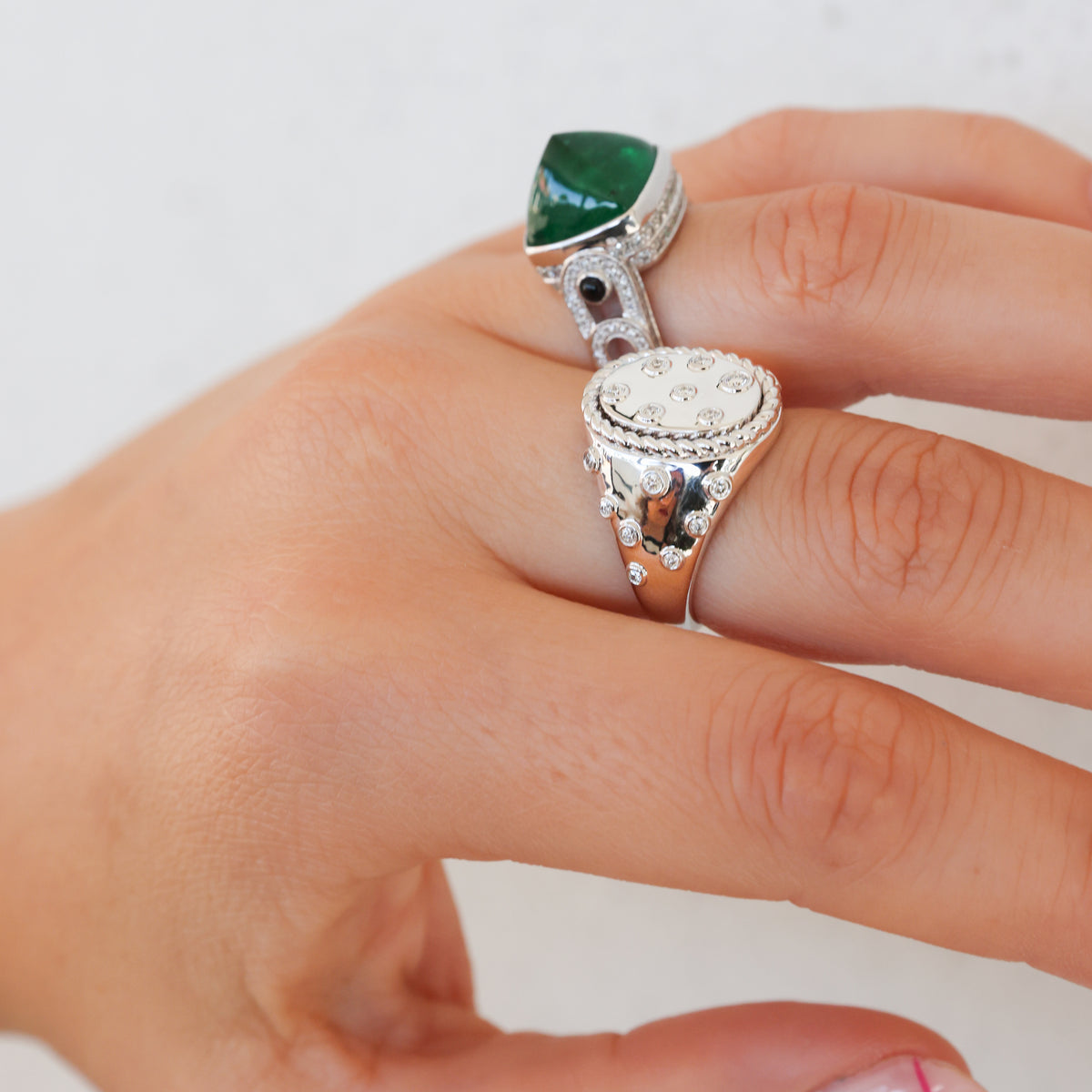 BUBBLE DIAMOND RING