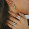 HALF ETERNITY DIAMOND WEDDING BAND