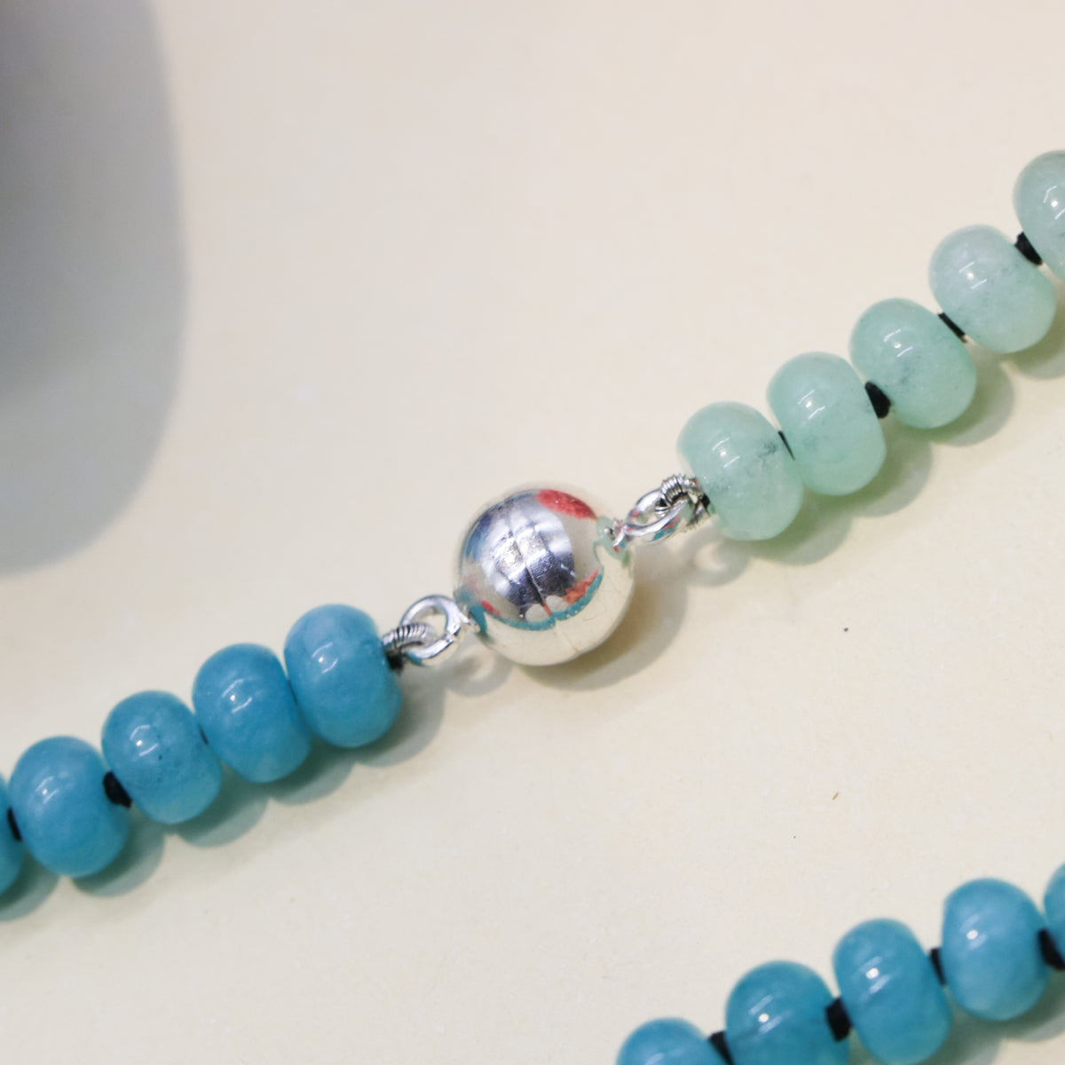Turquoise and Sea Foam Blue Quartz Necklace