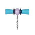 Bow Tie Corkscrew Aqua & Lilac