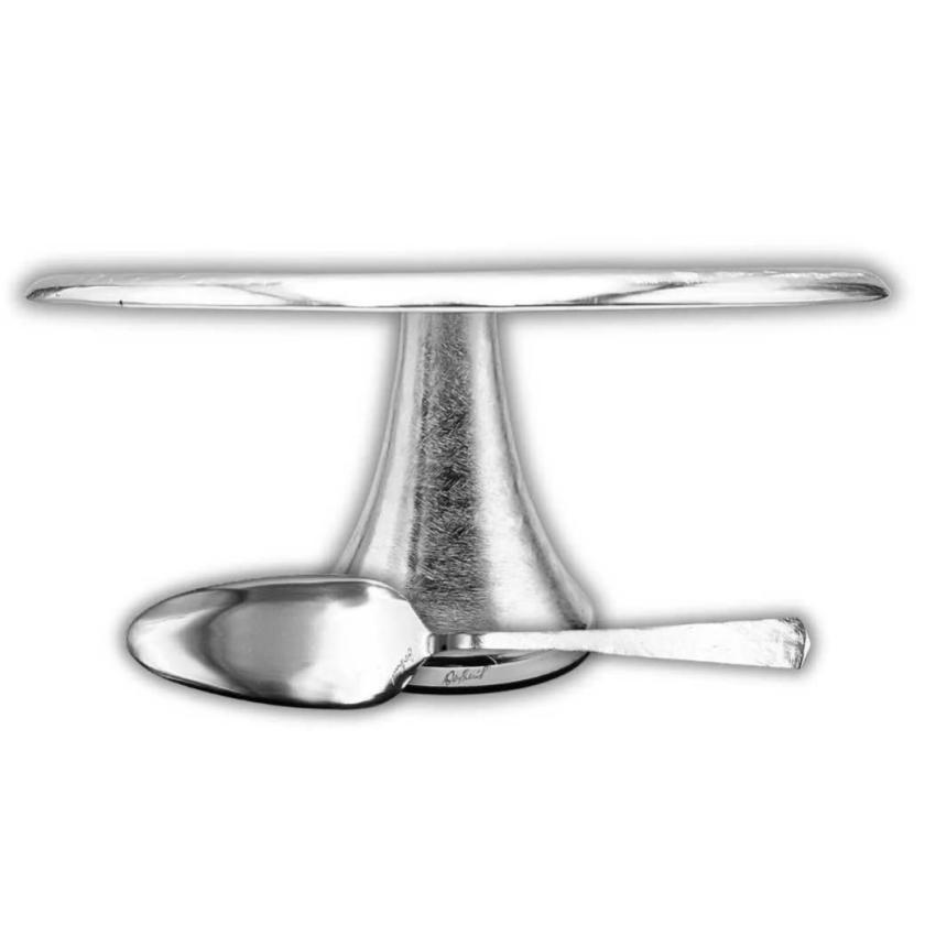 Cake Stand & Trowel - Satin by Don Sheil