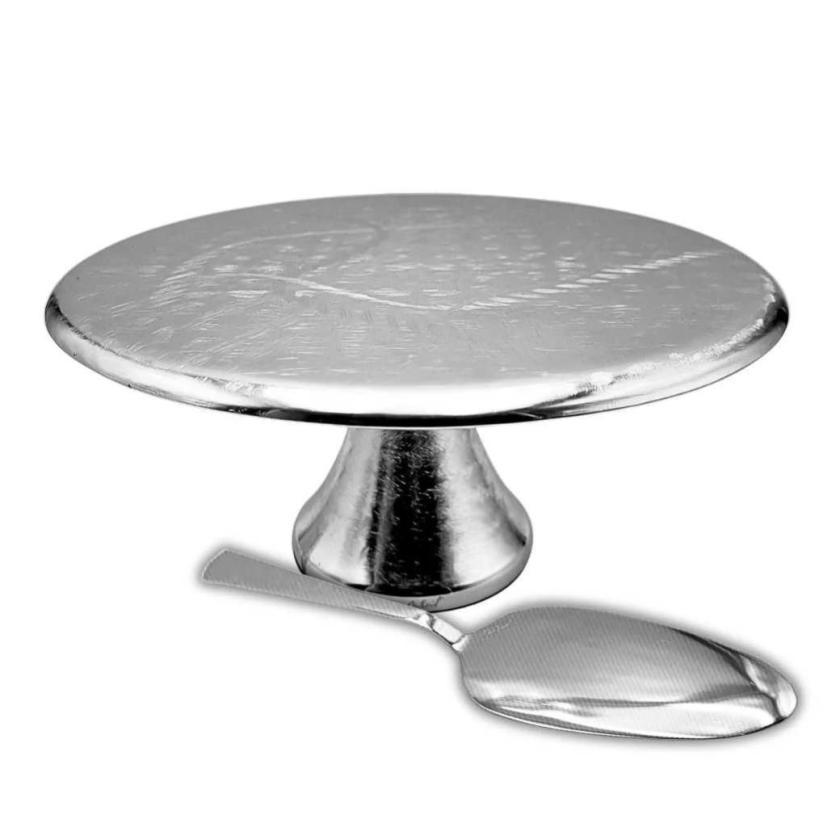 Cake Stand & Trowel - Satin by Don Sheil