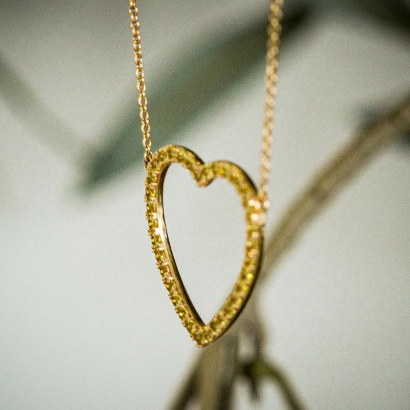 Sunkissed Heart Necklace