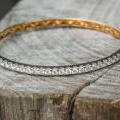 The Diamond Hinged Bangle