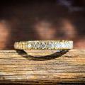 The Round Diamond Full Eternity - Yellow Gold