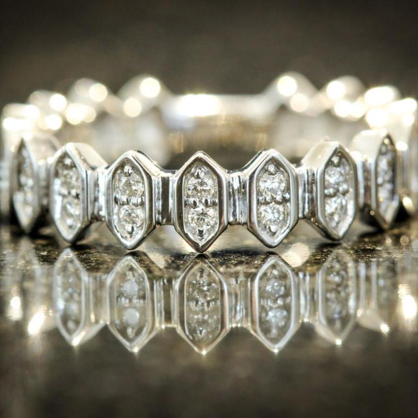 The Pillar Diamond Dress Ring