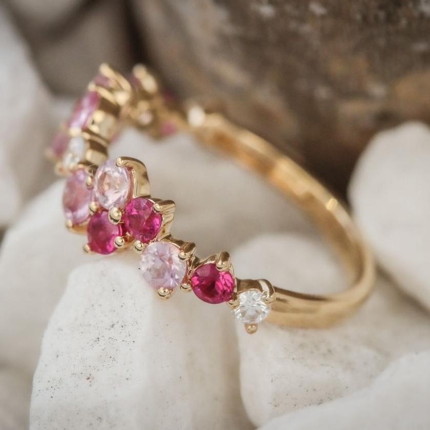 The Pink Sparkle Ring