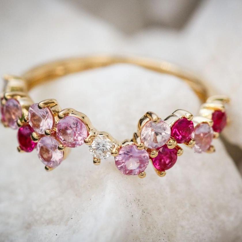 The Pink Sparkle Ring