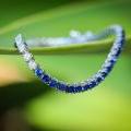 The Ceylon Sapphire & Diamond Tennis Bracelet